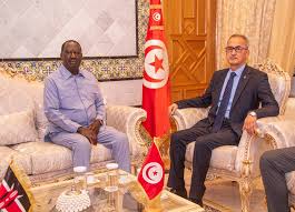 Raila Odinga Arrives in Tunis to Boost AUC Chairmanship Bid